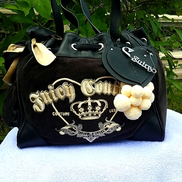 *sold* NWT juicy couture velour daydreamer bag - Picture 2 of 9